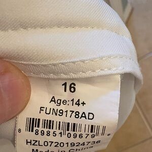 Adidas White Women's Top. Soft peach color